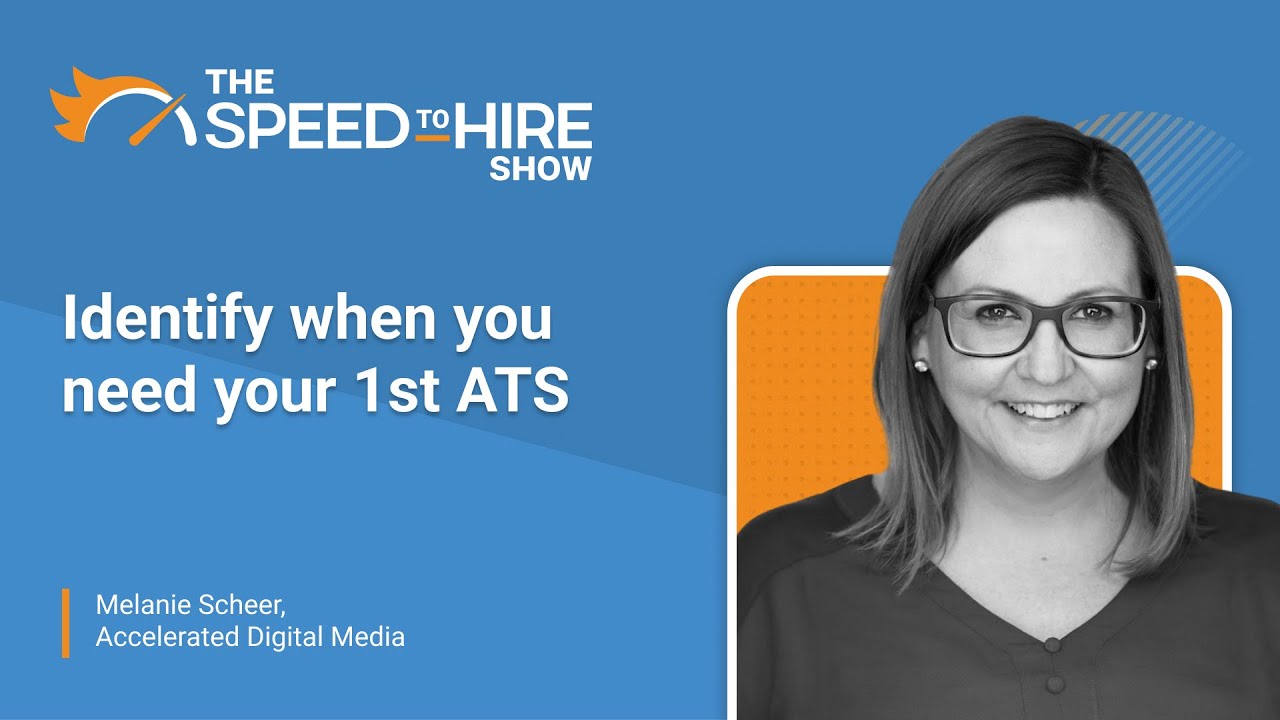 Identify when you need your 1st ATS