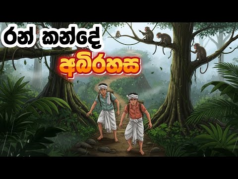 රන් කන්දේ අබිරහස| Ran Kande Abirahasa| Sinhala Cartoon| Cartoon Katha| Lama Kathandara #lamakatha