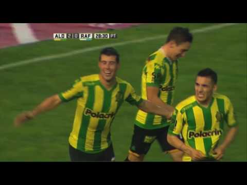 Gol de Penco. Aldosivi 2 - Rafaela 0. Fecha 15. Primera División 2016.