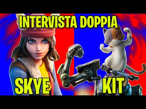 KIT e SKYE SI PARLANO PER LA PRIMA VOLTA ! - Intervista doppia Fortnite