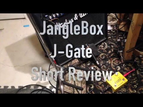 JangleBox J-Gate short review. Noise suppression pedal.