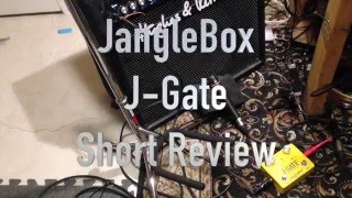 Video thumbnail for JangleBox J-Gate short review. Noise suppression pedal. by Nick Donaldson