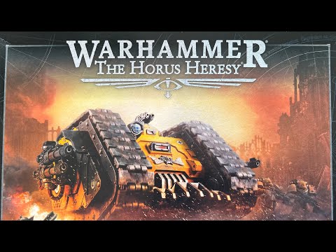 Horus Heresy Land Raider Proteus Unboxing