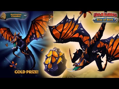 Monarchic Murderfly - New Premium Deathgripper "Titan Mode" Max Level 175 | Dragons: Rise of Berk