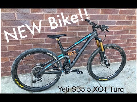 New Bike! 2018 Yeti SB5.5 First Ride! Rush Trail