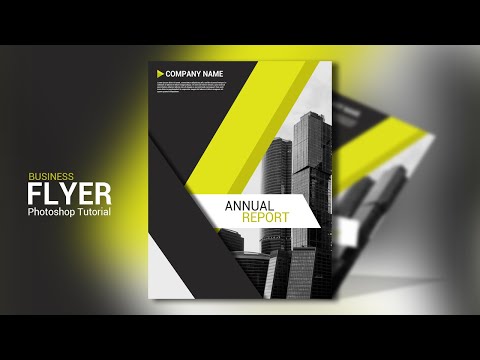 Easy Flyer Design Tutorial Creative A4 Flyer Design Photoshop CC Tutorial Vertex Graphic