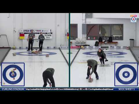 Just/Deis vs. Yachiw/Raymond - Draw 2 - SaskTel Curling Stadium Swift Current DOUBLES
