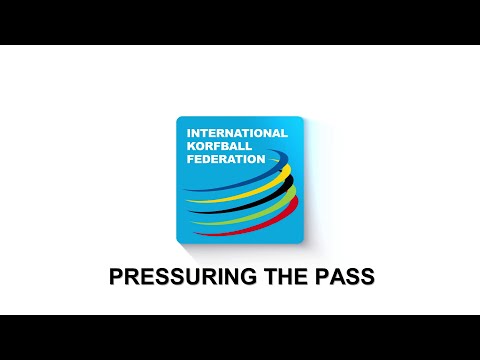 IKF Korfball Instruction Video – Pressuring the pass