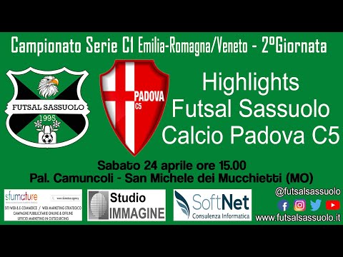 Highlights Serie C1: Futsal Sassuolo - Calcio Padova C5