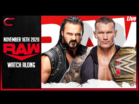 WWE RAW November 16th 2020 Live Stream: Full Show Watch Along