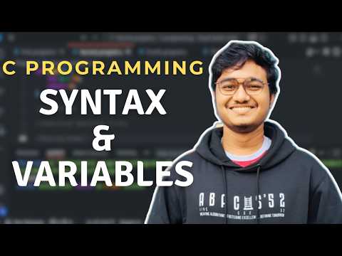 C Programming Tutorial For Beginners Variables Cyntax Error