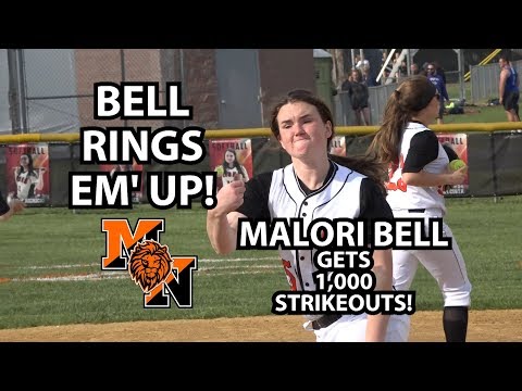 Middletown North's Malori Bell Reaches 1,000 Career Strikeouts!