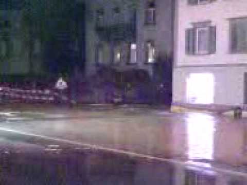 ÜBERSCHWEMMUNG IN ST.GALLEN ST.FIDEN