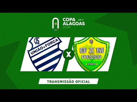 CSA x DZM Passo   COPA ALAGOAS SUB 17   FINAL 1⧸2