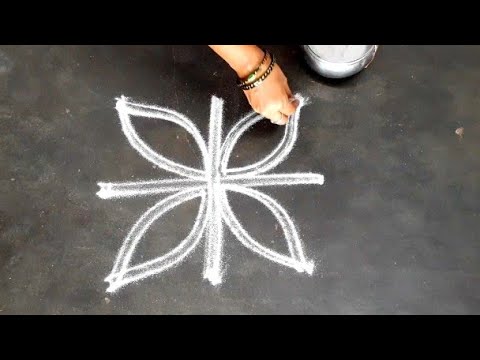vaigasi madham special kolam/flower padi kolam/Fridaykolam/dailykolam/pandagamugulu/srinithi kolam