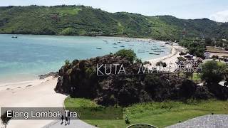 preview picture of video 'Pantai kuta mandalika Lombok // tes dji mavic pro'