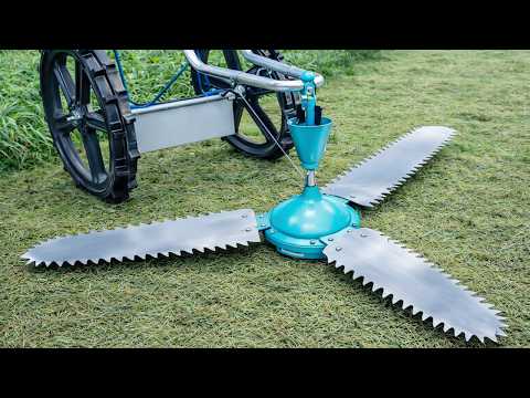 I TURNED A CEILING FAN INTO A LAWN MOWER — THE RESULT IS INSANE