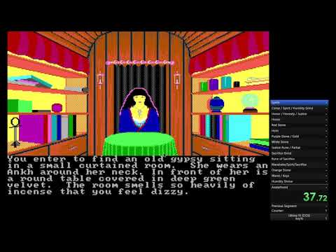 Ultima IV : Quest of the Avatar (DOS) - Any% - 1h28m08s