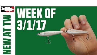 What's New At Tackle Warehouse 3/1/17