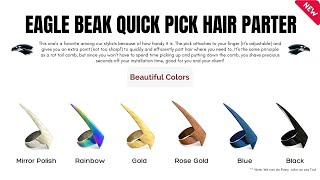 QUICK PICK HAIR PARTER/SECTIONING TOOL - SAVE UP TO 40 MINS!