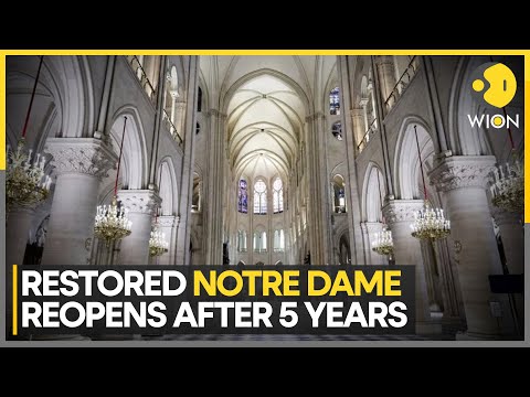 Notre Dame Cathedral Unveils Interiors After 2019 Inferno | World News | WION
