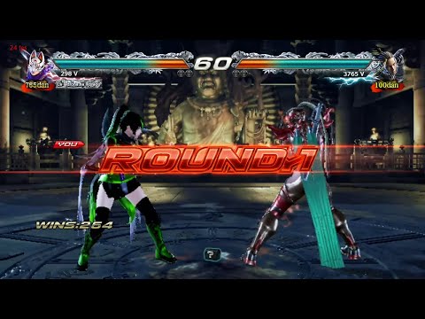 205_2 Kunimitsu vs Master Raven - Tekken 7 ( Anakin x24 )  sin Grafica