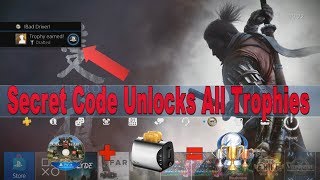 PS4 Secret Code Unlocks All Trophies? | Tutorial How to Break the Game and PS4