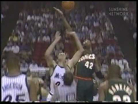 1998.03.04 Seattle Supersonics @ Orlando Magic - 30sec Sample - nbaondvd@gmail.com
