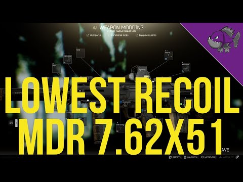 Lowest Recoil MDR 7.62x51 - Modding Guide - Escape From Tarkov