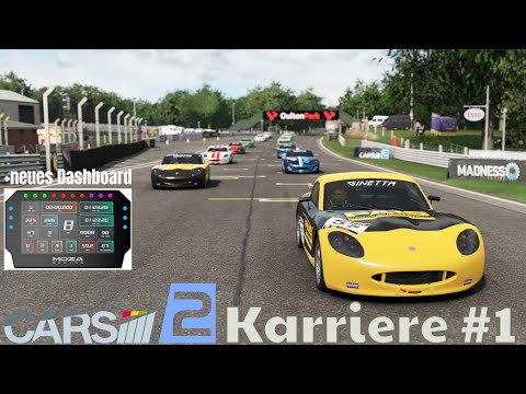 Project CARS 2 - Career Start + New Dashboard