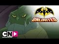 Red Robin en Nightwing bestrijden Killer Croc | Batman Unlimited | Cartoon Network