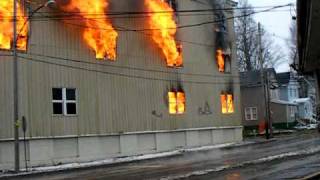 preview picture of video 'Commercial Structure fire. Union City, PA'