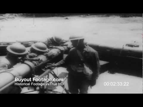 HD Stock Footage WWII War News From the Americas