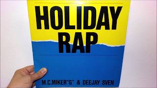 M.C. Miker "G" & Deejay Sven - Holiday rap (1986 12")