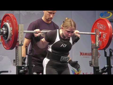 Women SJr 69 kg - European Sub-Junior & Junior Classic Powerlifting Championships 2024