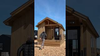 Touring a 296 sq ft Prefab Cottage! #hometour