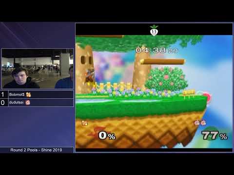 Shine 2019 SSBM - mot$ (Fox) vs. dudutsai (Jigglypuff) - Melee Round 2 Pools