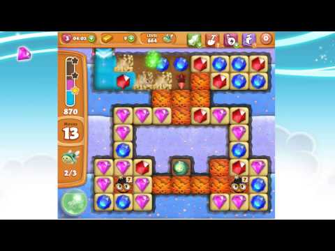 Diamond Digger Saga Level 664 (no boosters or extra moves)