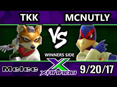 S@X 220 Melee - TKK (Fox) Vs. McNutly (Falco) - Smash Melee Tournament - SSBM