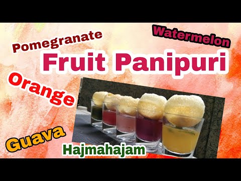 Fruit Panipuri | Charul Gaikwad
