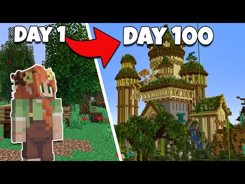 I Spent 100 Days on the HermitCraft SMP