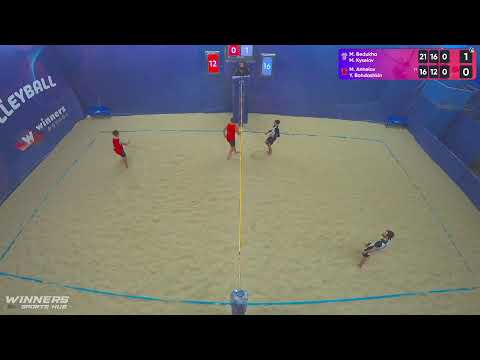 13:25 M. Bedukha / M. Kyselov - M. Anhelov / Y. Bohdashkin 08.11.2022 | Winners Beach Volleyball