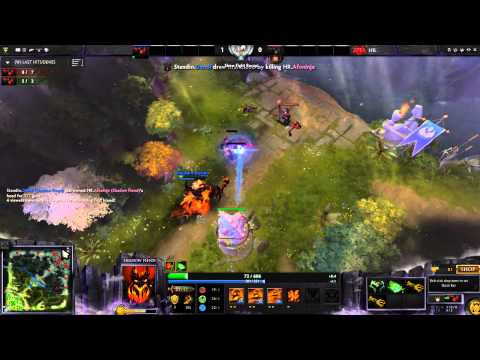 [Full HD] DAC 2015: Dendi vs Afonijie (solo mid)