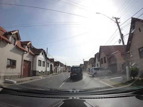 Driving from Sighisoara, Romania to Sibiu, Romania