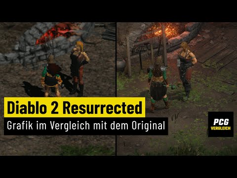 Diablo 2 Resurrected | Grafikvergleich des Originals mit dem Remake