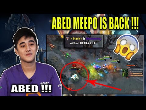 ABED Meepo Double Ethereal Blade !! Midlane with 16 Kill