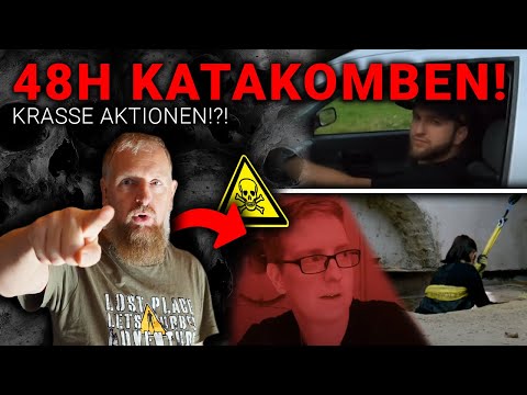 💀 KRASSE BEWERBUNGEN für die 48H KATAKOMBEN in PARIS !! 💀#katakomben #leontv