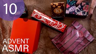 ASMR ✨🎄 Advent Day 10 ✨ 2025 (🎧 soft spoken, tapping, scratching) #advent2025 #beautyadventcalendars