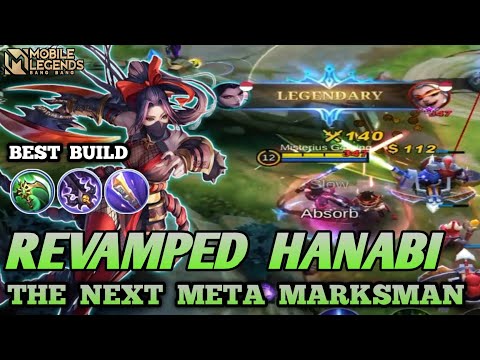 New Revamped Hanabi Marksman The Meta Marksman - Mobile Legends Bang-bang