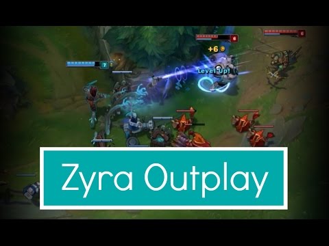 Zyra Support - Outplay vs Blitzcrank